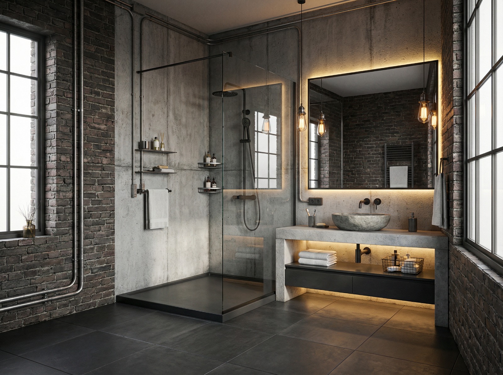 Wizualizacja Łazienki